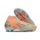 Nike Zoom Mercurial Superfly 10 Elite FG KM Orange Bleu