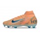 Nike Zoom Mercurial Superfly 10 Elite FG KM Orange Bleu