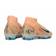 Nike Zoom Mercurial Superfly 10 Elite FG KM Orange Bleu