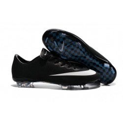 Nike Nouveaux Chaussures Mercurial Vapor X FG Ronaldo CR7 Noir Blanc