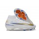 Nike Zoom Mercurial Superfly 10 Elite FG Blanc Or Bleu