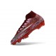 Nike Zoom Mercurial Superfly 10 Elite FG Rouge Argent