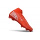 Nike Zoom Mercurial Superfly 10 Elite FG Rouge Blanc