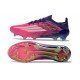 Crampons Adidas F50 Elite FG Rose Blanc