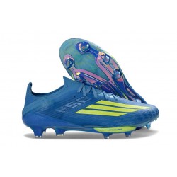 Chaussure adidas F50+ Elite FG Bleu Jaune