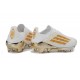 Chaussure adidas F50+ Elite FG Blanc Or