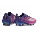 Chaussure adidas F50+ Elite FG Rose Violet Blanc