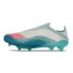 adidas F50+ Laceless FG X Messi Blanc Ftwr Rose Lucide Flash Aqua