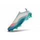 adidas F50+ Laceless FG X Messi Blanc Ftwr Rose Lucide Flash Aqua