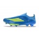 adidas Chaussures de football F50+ Laceless FG MESSI Equipe Bleu Royal Jaune Solaire Bleu Semi Eclatant