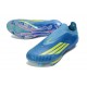 adidas Chaussures de football F50+ Laceless FG MESSI Equipe Bleu Royal Jaune Solaire Bleu Semi Eclatant