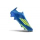 adidas Chaussures de football F50+ Laceless FG MESSI Equipe Bleu Royal Jaune Solaire Bleu Semi Eclatant
