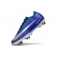 New Nike Zoom Mercurial Vapor XVI Elite SG Bleu Rapide Blanc