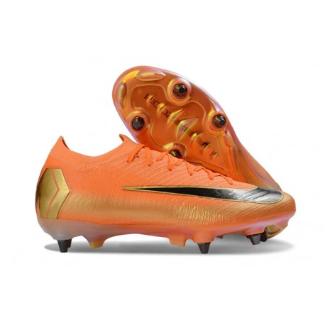 New Nike Zoom Mercurial Vapor XVI Elite SG Orange Noir