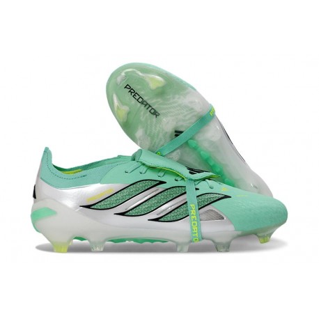 adidas Predator Foldover Tongue Elite FG Vert Argent