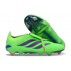 adidas Predator Foldover Tongue Elite FG Vert Violet