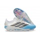 Chaussure adidas Predator Elite FG Blanc Bleu Noir