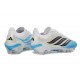 Chaussure adidas Predator Elite FG Blanc Bleu Noir