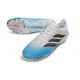 Chaussure adidas Predator Elite FG Blanc Bleu Noir