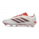 Chaussure adidas Predator Elite FG Blanc Rouge Noir
