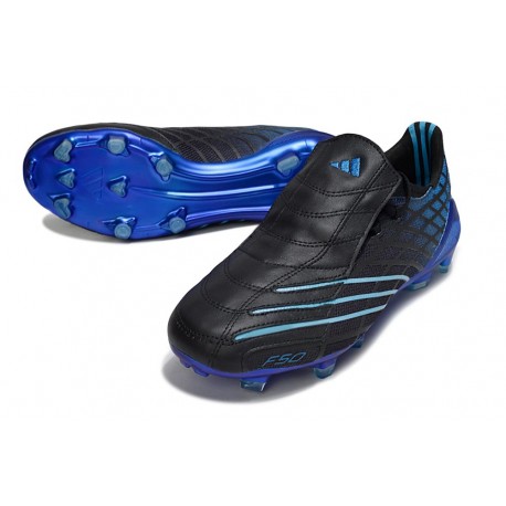 Chaussure Adidas F50 Spider Elite FG Noir Bleu Marine Édition Limitée