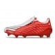 Chaussure Adidas F50 Spider Elite FG Rouge Blanc