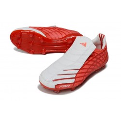Chaussure Adidas F50 Spider Elite FG Rouge Blanc