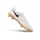 Crampons Nike Mercurial Vapor 17 Elite FG Nouvelle Blanc Noir Or