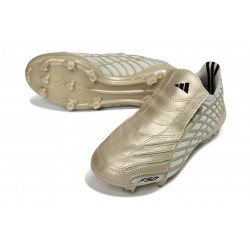 Chaussure Adidas F50 Spider Elite FG Or Gris