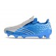 Chaussure Adidas F50 Spider Elite FG Bleu Argent