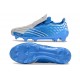 Chaussure Adidas F50 Spider Elite FG Bleu Argent