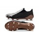 Chaussure Adidas F50 Spider Elite FG Noir Blanc Or