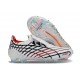 Chaussure Adidas F50 Spider Elite FG Blanc Rouge Bleu