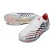 Chaussure Adidas F50 Spider Elite FG Blanc Rouge Bleu