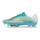 Crampons Nike Mercurial Vapor 17 Elite FG Nouvelle Vert Or