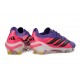 Chaussure adidas Predator Elite FG Violet Rose Noir