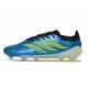 Chaussure adidas Predator Elite FG Bleu Vert Citron