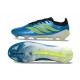 Chaussure adidas Predator Elite FG Bleu Vert Citron