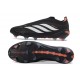 Crampons de Foot adidas Predator Laceless Elite FG Noir Blanc