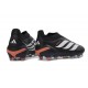 Crampons de Foot adidas Predator Laceless Elite FG Noir Blanc