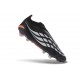 Crampons de Foot adidas Predator Laceless Elite FG Noir Blanc