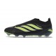 Crampons de Foot adidas Predator Laceless Elite FG Noir Vert