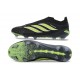 Crampons de Foot adidas Predator Laceless Elite FG Noir Vert