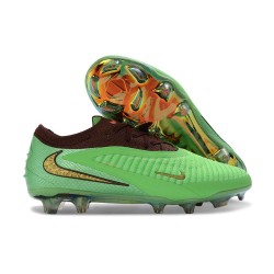 Nike Phantom Luna 2 Elite Low FG Neuf Vert Or