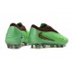 Nike Phantom Luna 2 Elite Low FG Neuf Vert Or
