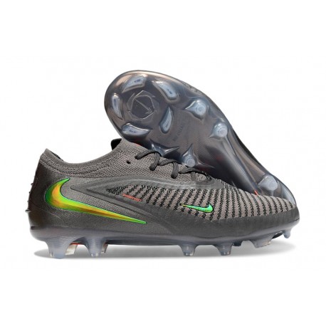 Nike Phantom Luna 2 Elite Low FG Neuf Gris Vert