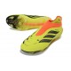 Crampons de Foot adidas Predator Laceless Elite FG Jaune Orange Noir