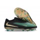 Chaussures de Foot Nike Phantom 6 Elite FG Vert Noir Or