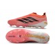 Crampons de Foot adidas Predator Laceless Elite FG Rose Noir