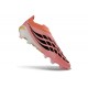 Crampons de Foot adidas Predator Laceless Elite FG Rose Noir